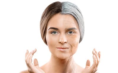 Ageing face