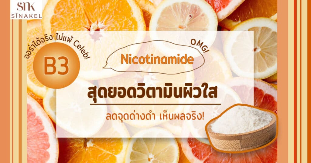 Nicotinamide วิตามิน B3